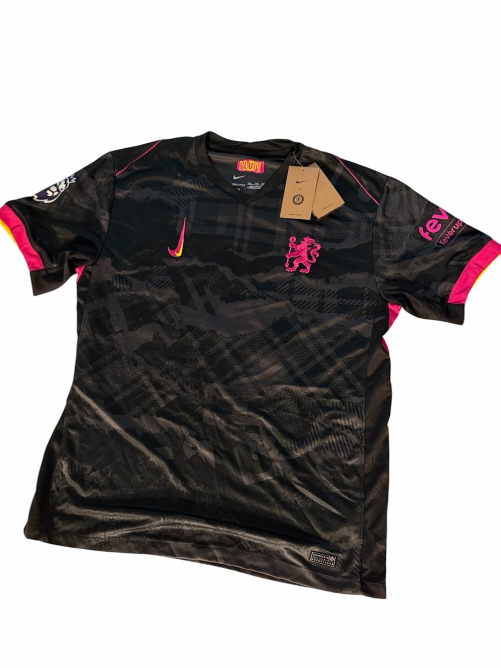 NWT Nike | Cole Palmer Chelsea FC Anthracite 24-25 Third Football Soccer Jersey - Picture 2 of 11
